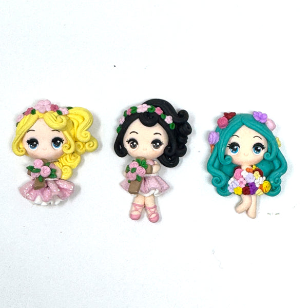 Big Eye Clays - Floral Girls
