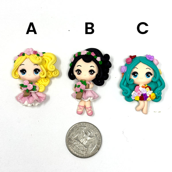 Big Eye Clays - Floral Girls