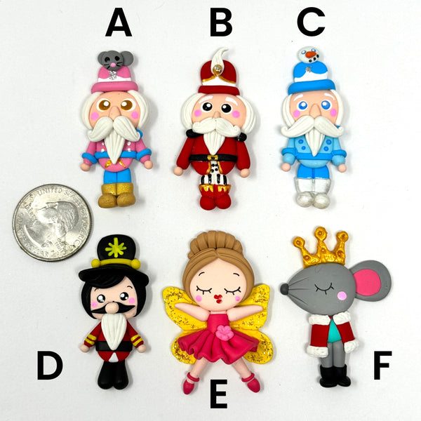 Handmade clay doll - Nutcracker