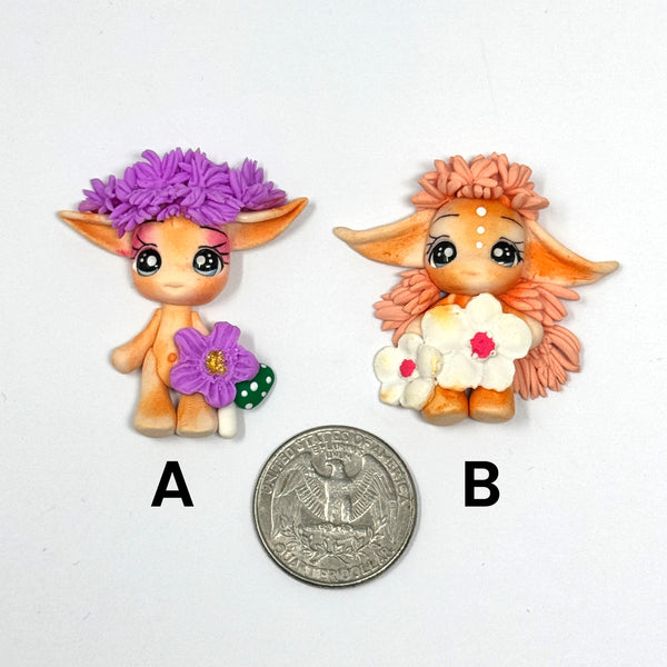 Handmade clay - Elf