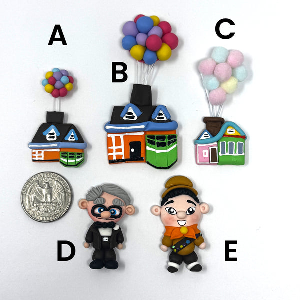 Handmade Clay Doll - Up