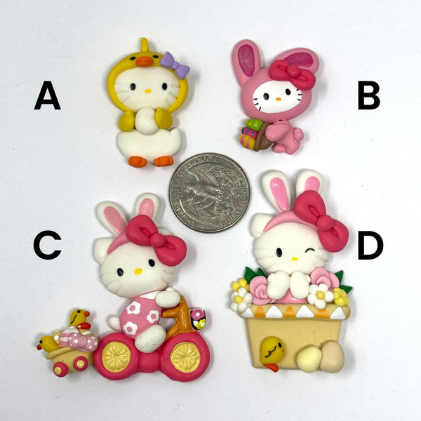 Ella Clay Doll - Easter Hello Kitty
