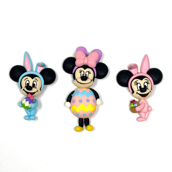 Ella Clay Doll - Easter Mickey and Minnie