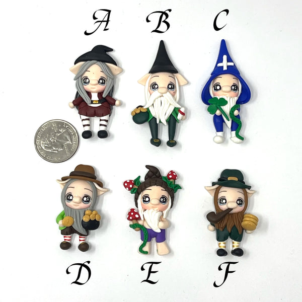 Handmade Clay Doll - Leprechaun