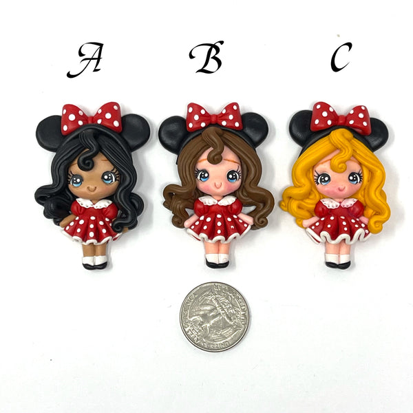 Handmade Clay Doll - Minnie girls