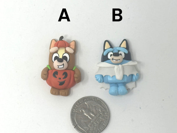 Ella Clay Doll - Bluey and Bingo Halloween