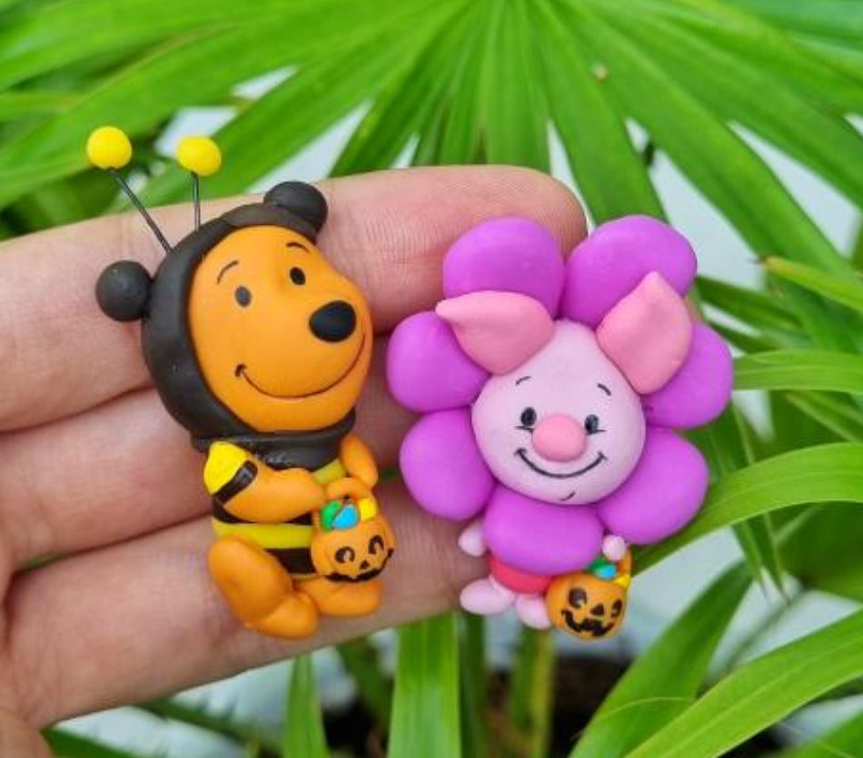 Ella Clay Doll - Halloween Pooh