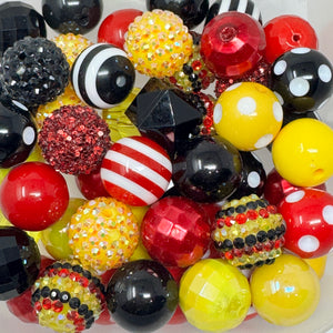 20mm Acrylic Beads -  Magical Mouse Mix