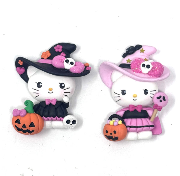Big Eye Clay - Halloween Hello Kitty