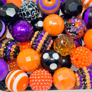 20mm Acrylic Beads -  Halloween Mix