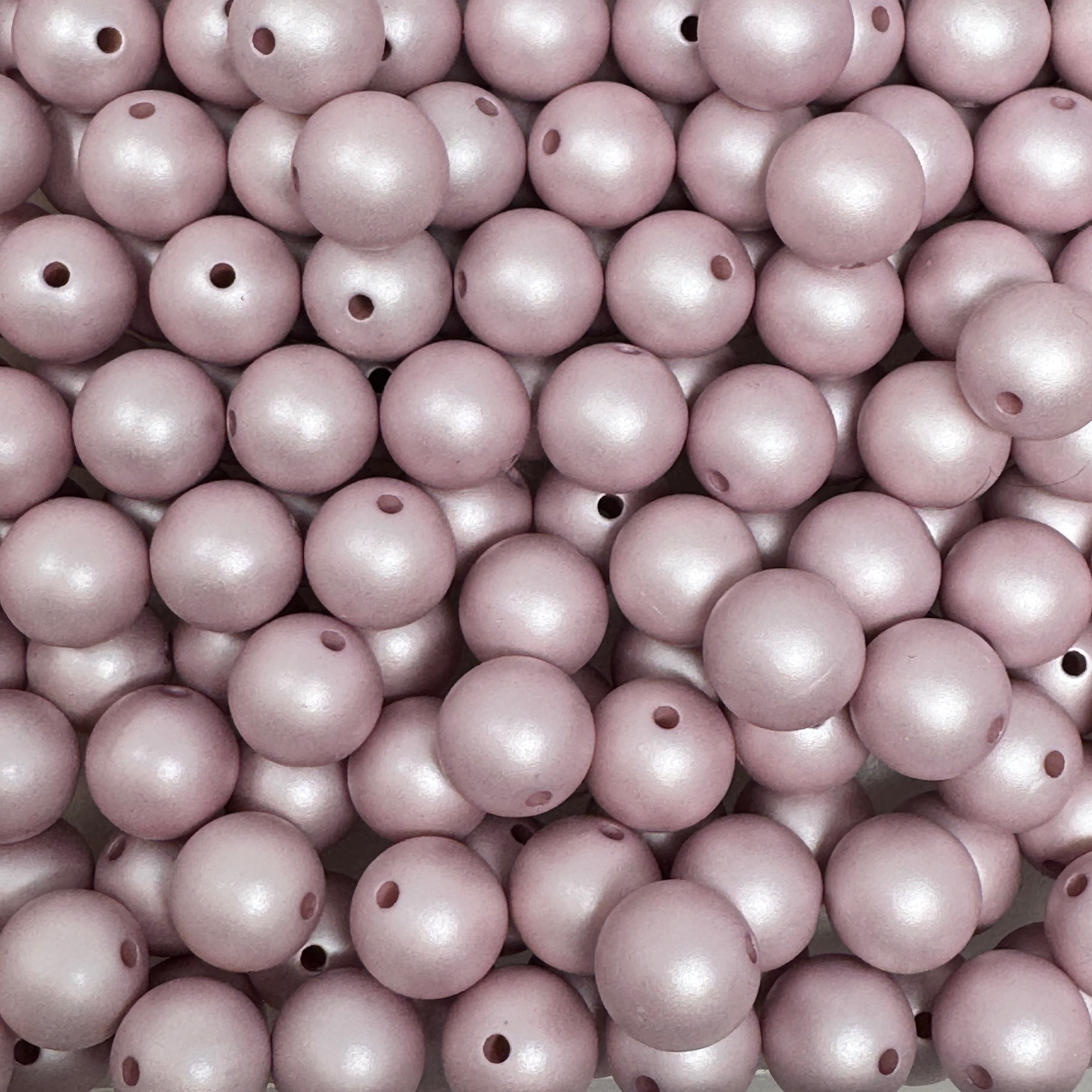 12 mm Acrylic Beads - Lilac