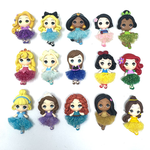 Handmade Clay Doll - princess tutu