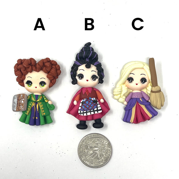 Big Eye Clays - Hocus Pocus Sisters