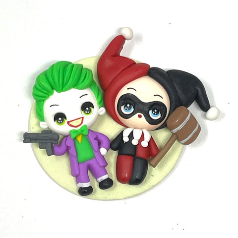 Big Eye Clays - Joker and Harley Quinn