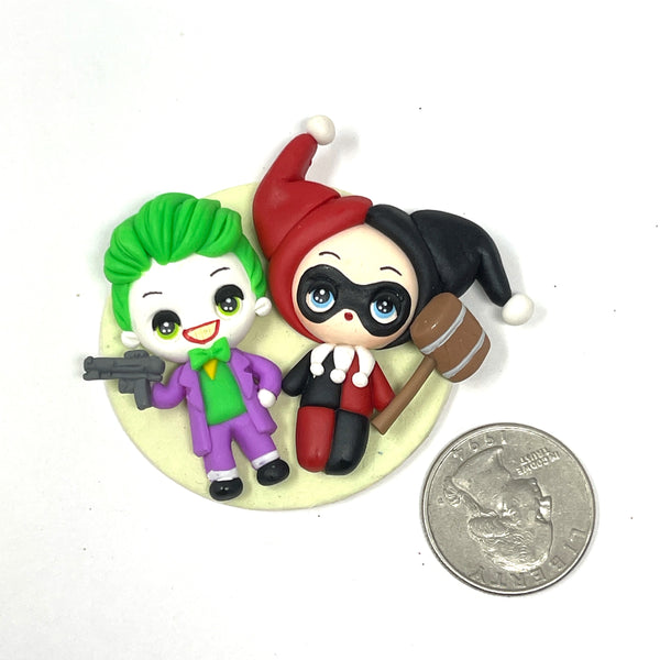 Big Eye Clays - Joker and Harley Quinn