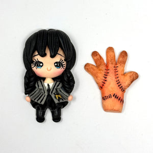 Garden Clay Doll - Wednesday