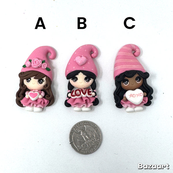 Big Eye Clays - Valentines girls