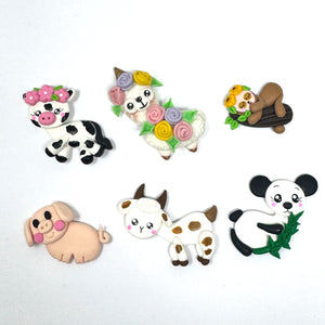 Handmade Clay Doll - Animals