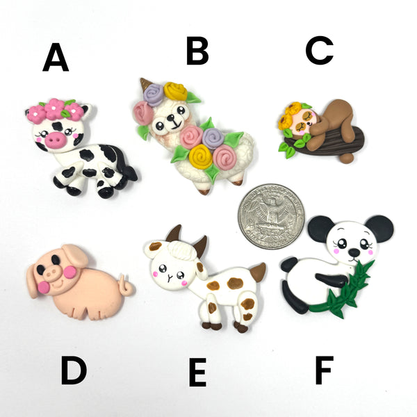 Handmade Clay Doll - Animals
