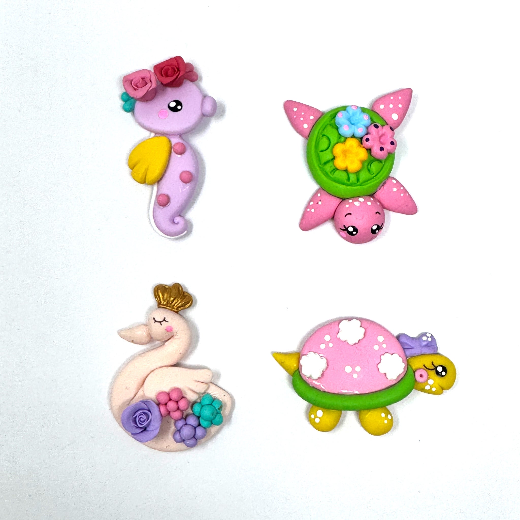 Handmade Clay Doll - Sea Animals