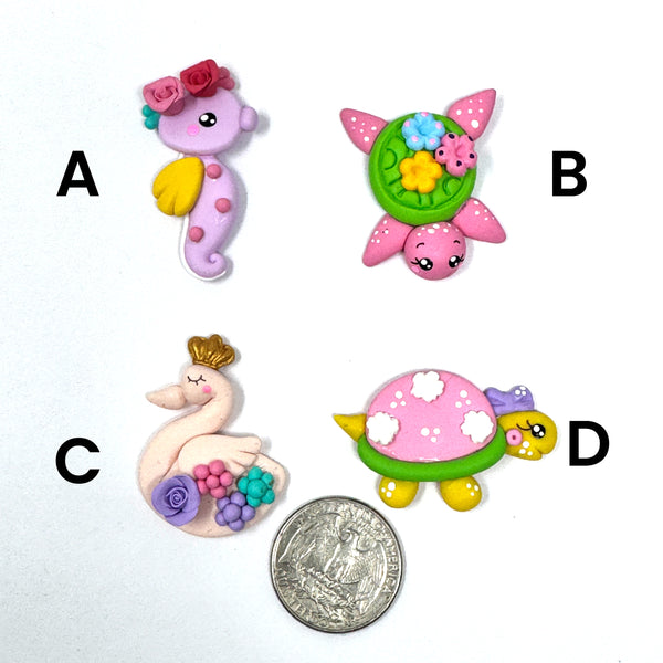 Handmade Clay Doll - Sea Animals