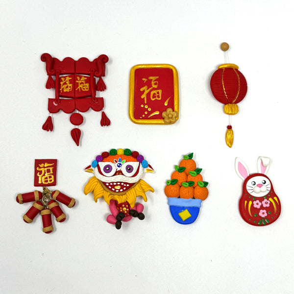 Handmade Clay Doll - Lunar New Year