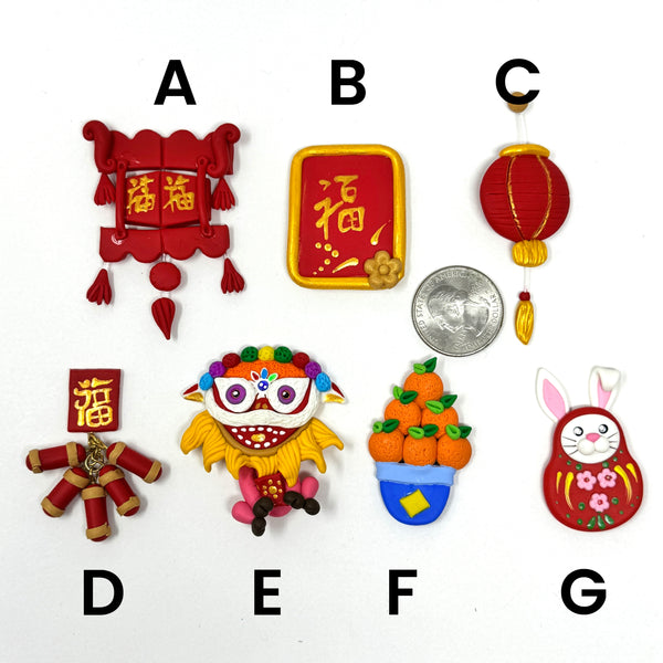 Handmade Clay Doll - Lunar New Year