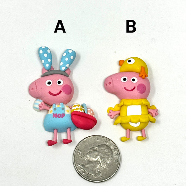 Ella Clay Doll - Easter Peppa Pig