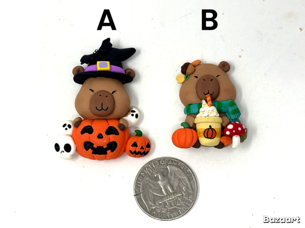Big Eye Clays - Capybara Halloween