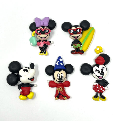 Ella Clay Doll - Mickey and Minnie