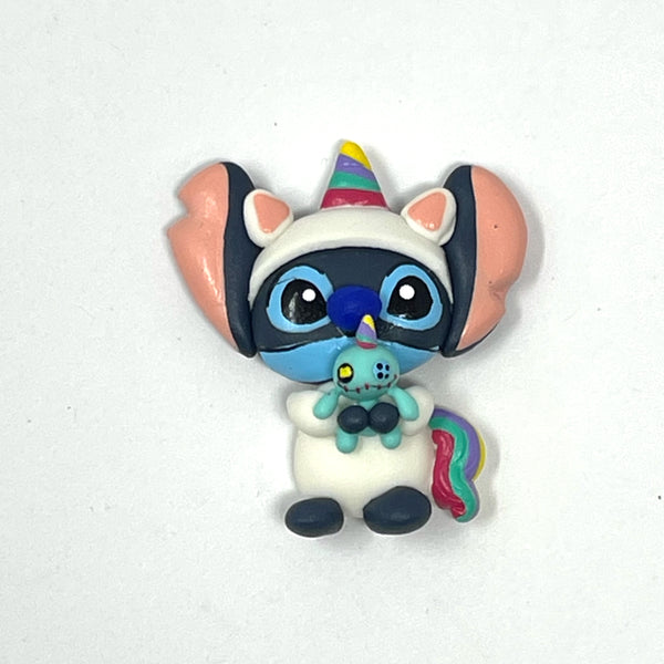 Ella Clay Doll - Stitch unicorn