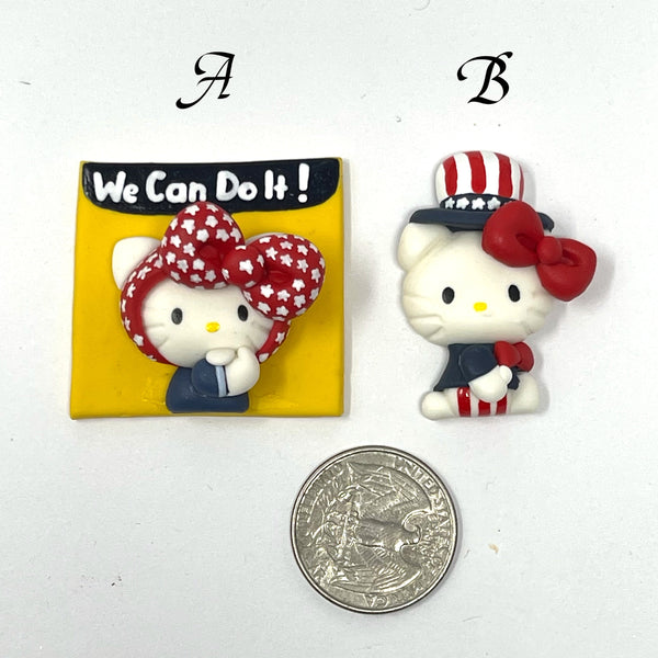 Ella Clay Doll - Patriotic Kitty