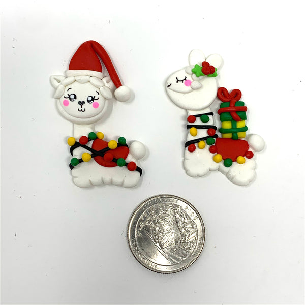 Handmade Clay Doll - Christmas