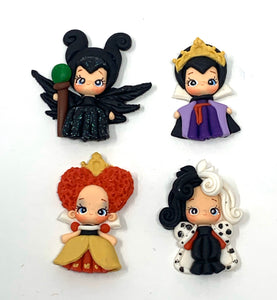 Handmade Clay Doll - Disney Villain Inspired