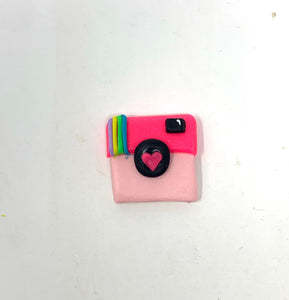 Handmade Clay Doll - Camera