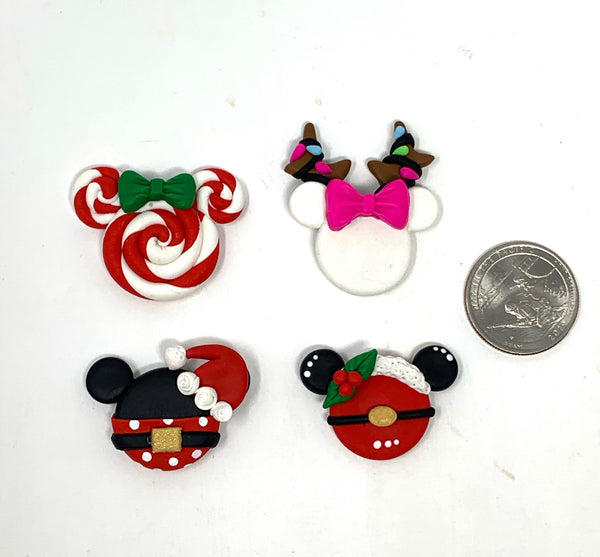 Handmade Clay Doll - Christmas Minnie