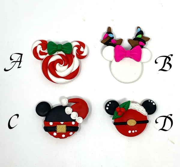 Handmade Clay Doll - Christmas Minnie