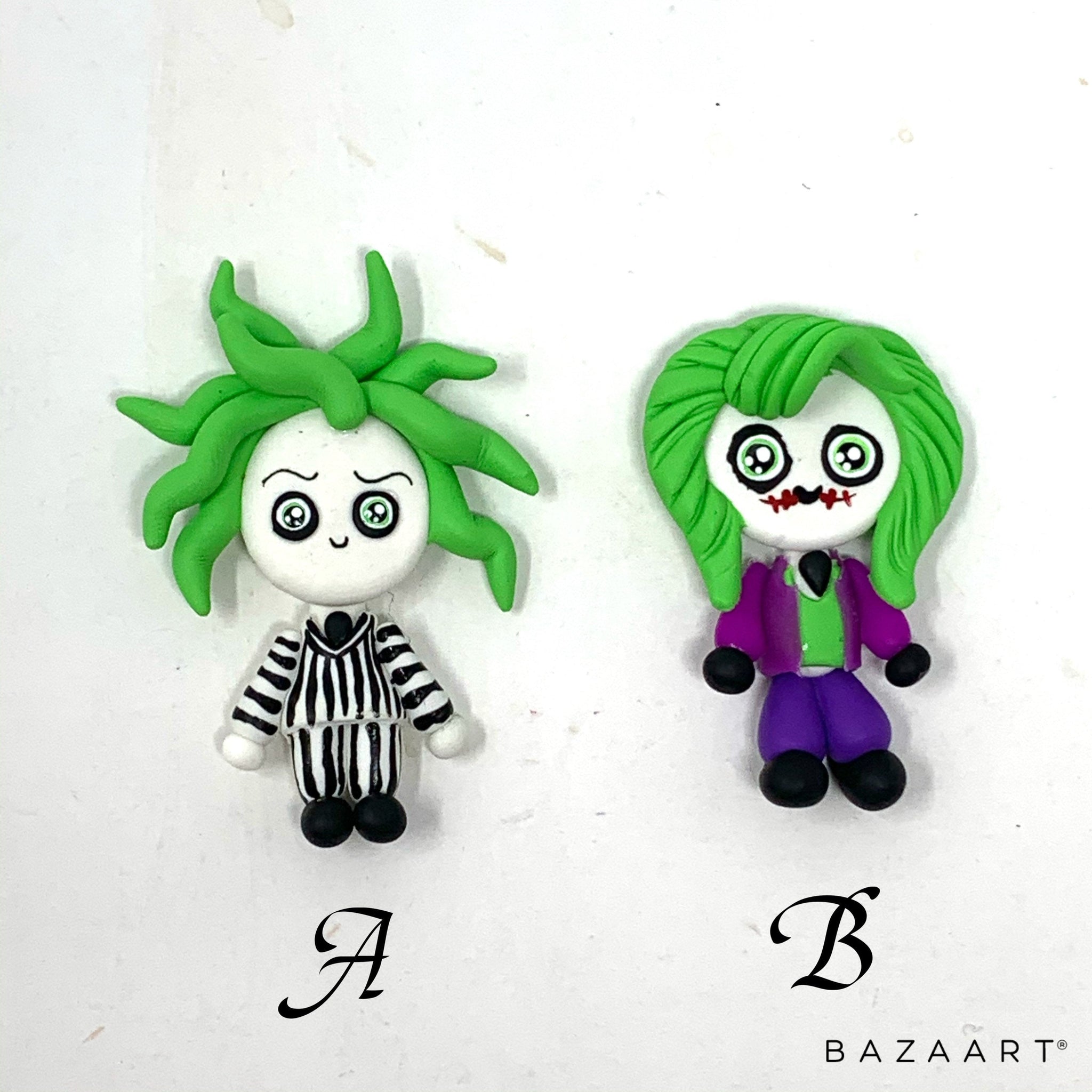 Handmade Clay Doll - Halloween