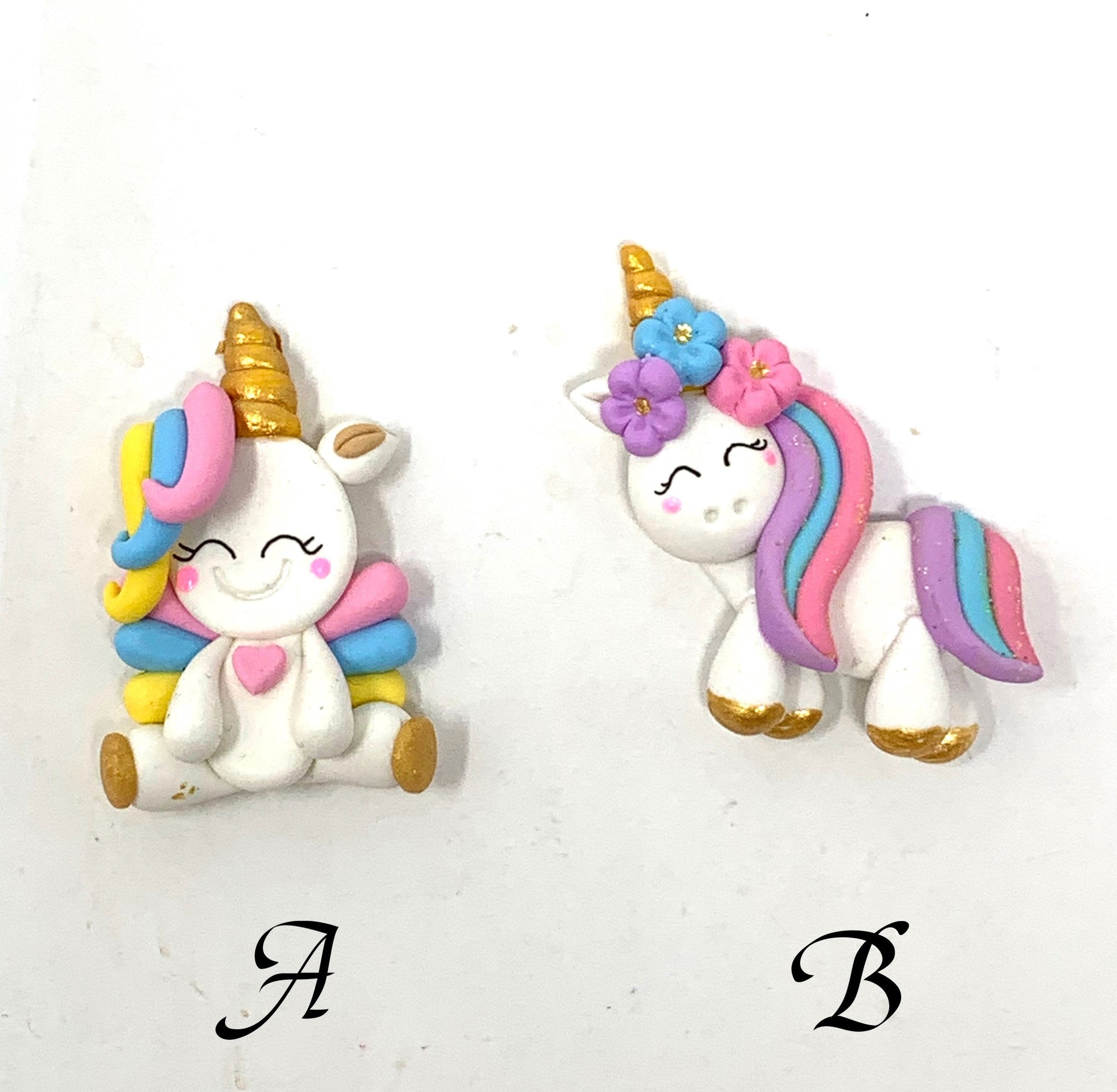 Handmade Clay Doll - Unicorn