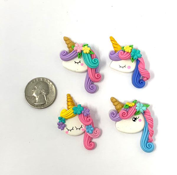 Handmade Clay Doll - Unicorn