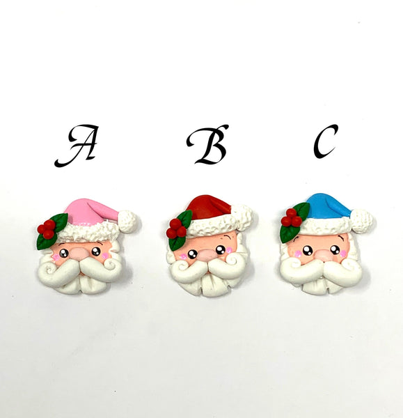 Handmade Clay Doll - Santa