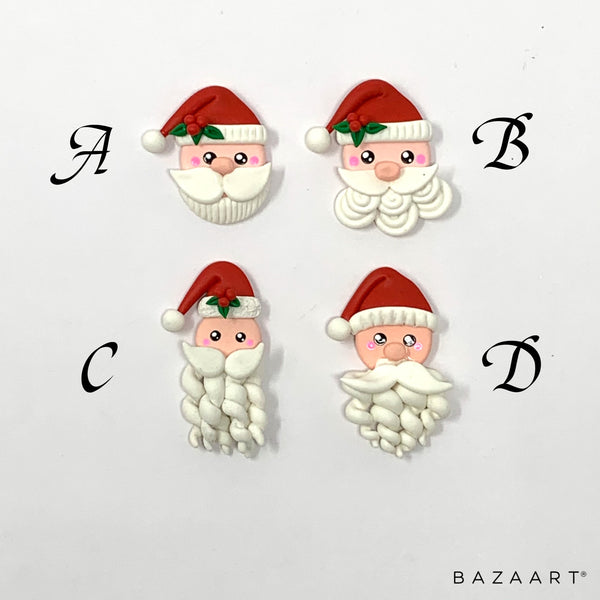 Handmade Clay Doll - santa