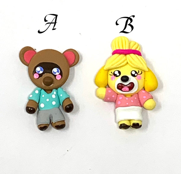 Handmade Clay Doll - Animal crossing