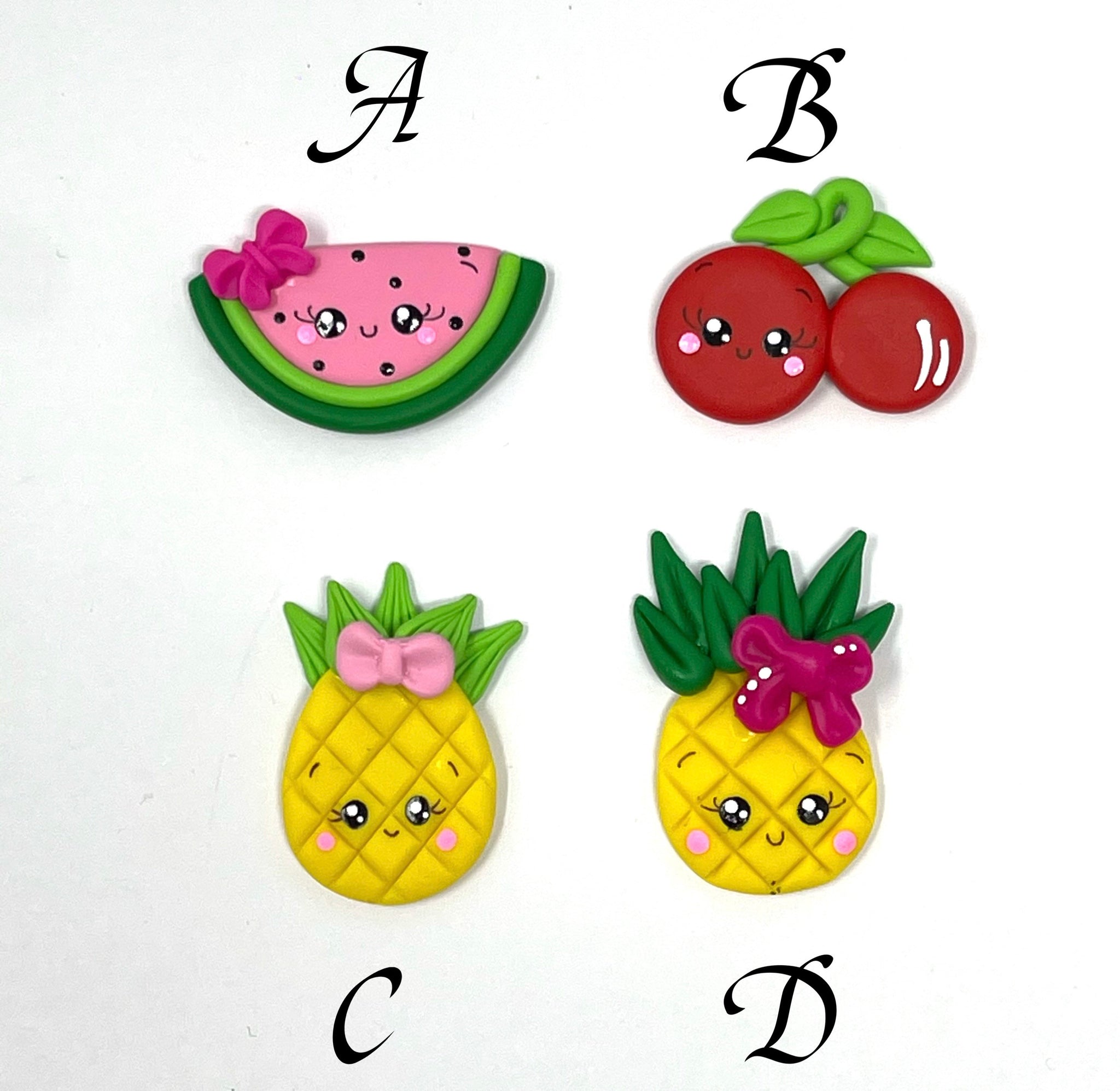 Handmade Clay Doll - Fruit