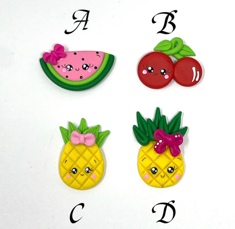 Handmade Clay Doll - Fruit