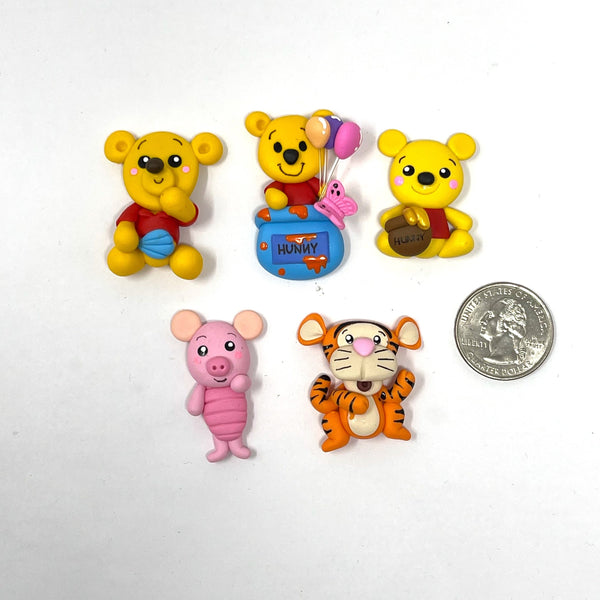 Handmade Clay Doll - Winnie the Pooh