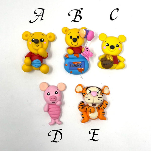 Handmade Clay Doll - Winnie the Pooh