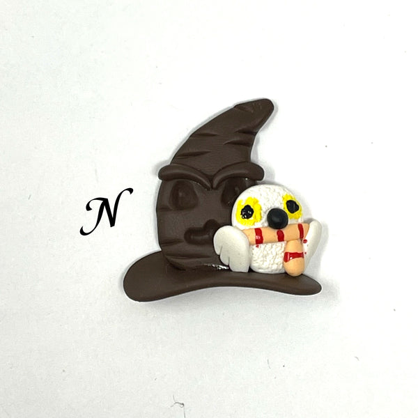 Handmade Clay Doll - Harry Potter accessories