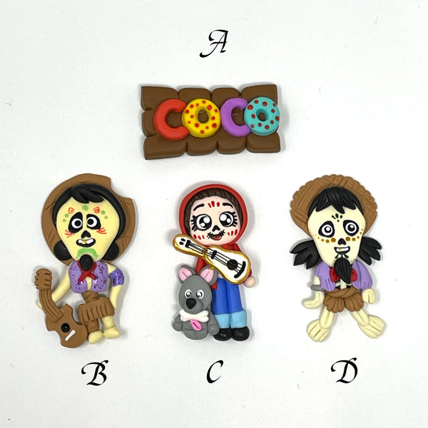 Handmade Clay Doll - Coco