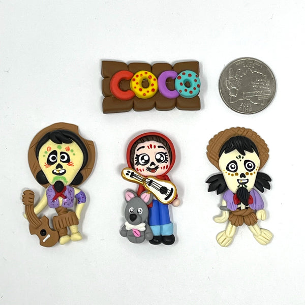 Handmade Clay Doll - Coco